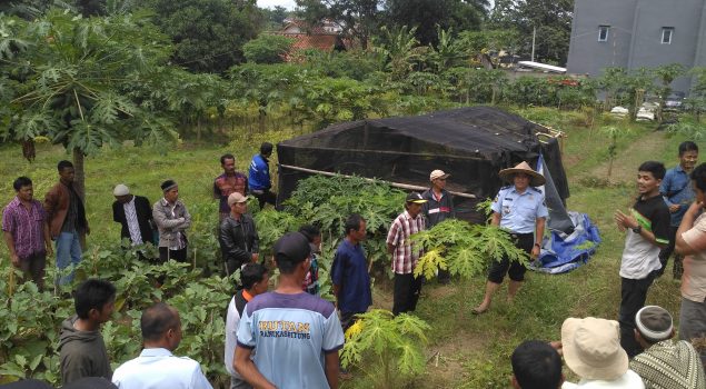 Gabungan Kelompok Tani Studi Banding ke Pondok Asimilasi Rutan Rangkasbitung