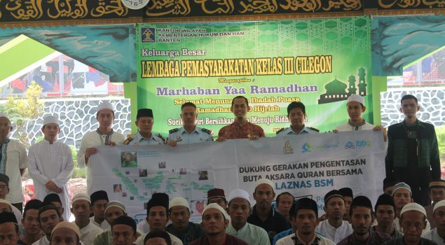 Lapas Cilegon Gandeng Cinta Quran Foundation Gelar Training Baca Al-Quran