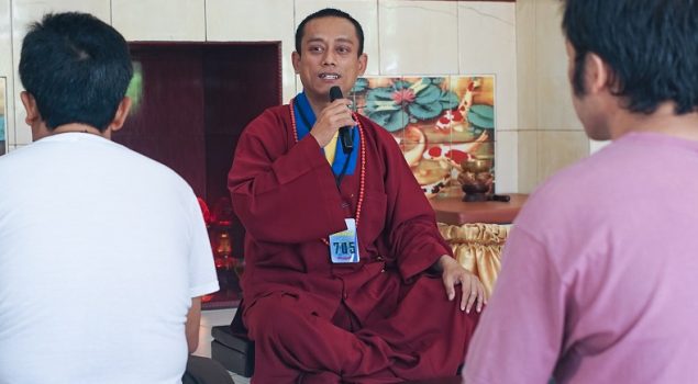 WBP Budha Rutan Cipinang Beribadah Bersama Tim Zen fo Zong