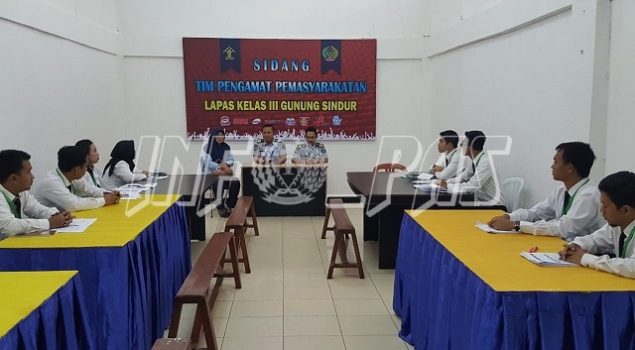 PK Bapas Praktik Pelaksanaan Litmas di Lapas Gunung Sindur
