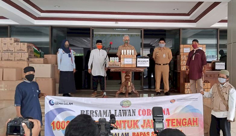 1.350 Masker Karya Eks Narapidana Teroris untuk Jawa Tengah